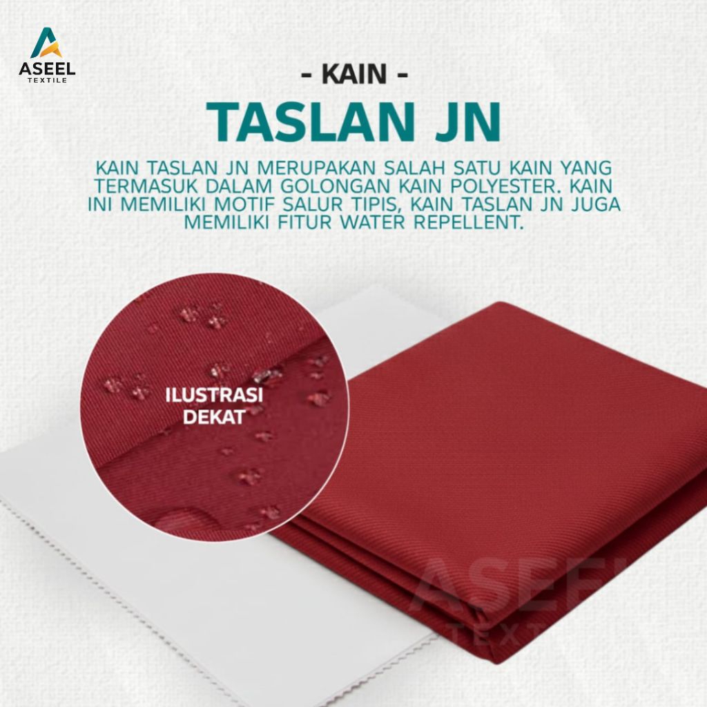 Kain Taslan JN - Bahan Jaket Outdoor, Tas Dll