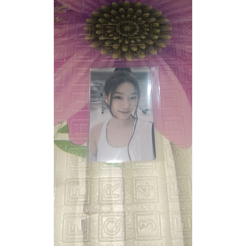 KAZUHA PHOTOCARD LD POWER STATION FEARLESS OFFICIAL