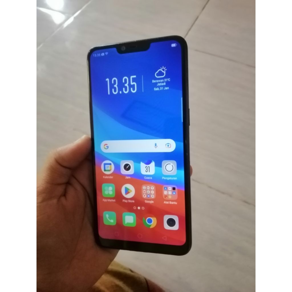 Hp Second Oppo A3S Ram 2/16 Normal jaya, Mulus