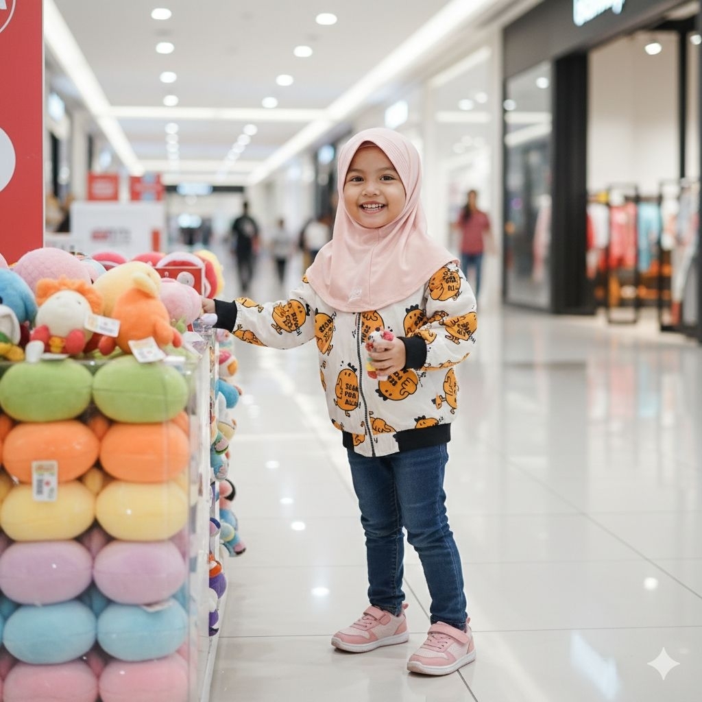Jaket bomber anak 2 tahun Allo and lugh
