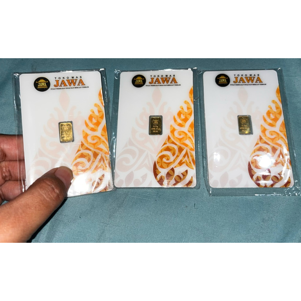 Ready Emas 0,5 Gram. dijamin ORI Semar Jawa.
