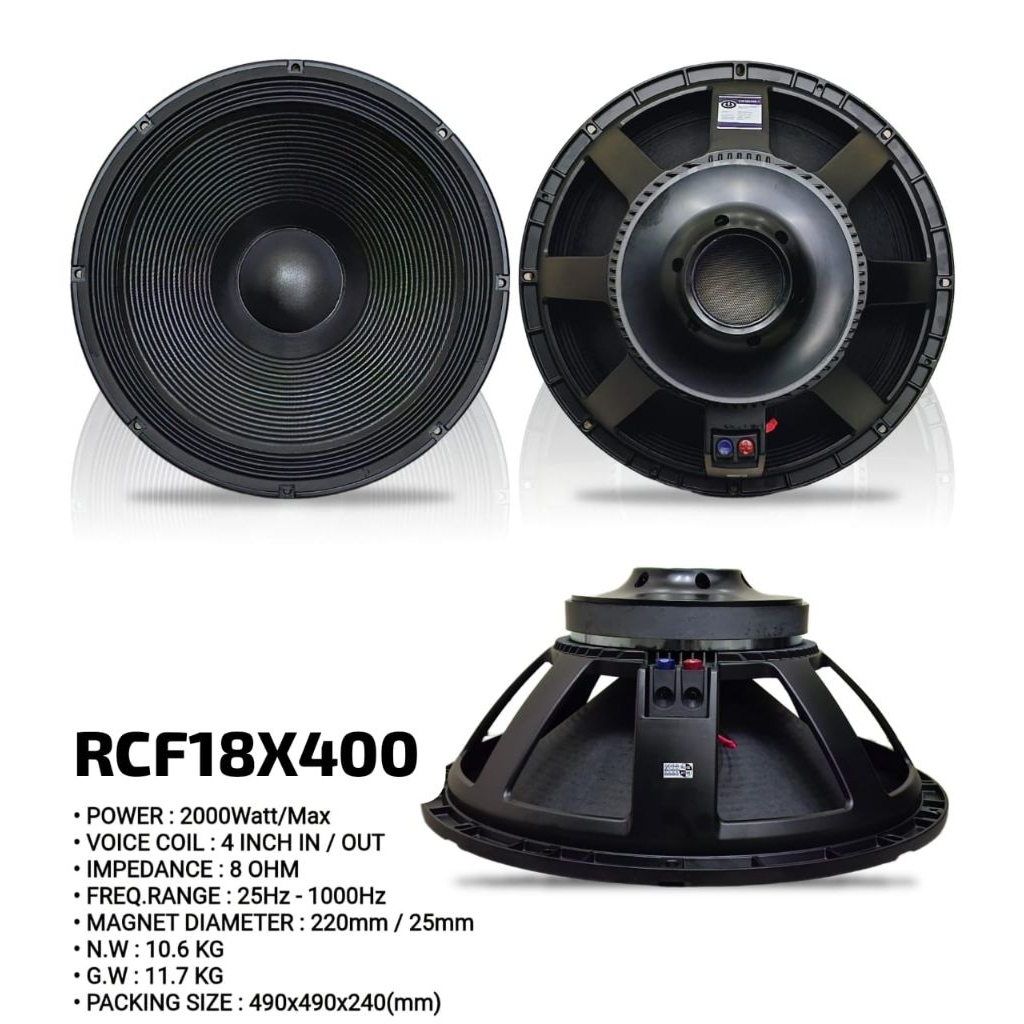 Speaker RCF 18X400