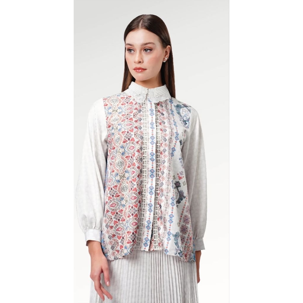 MARCHESA LACE SHIRT