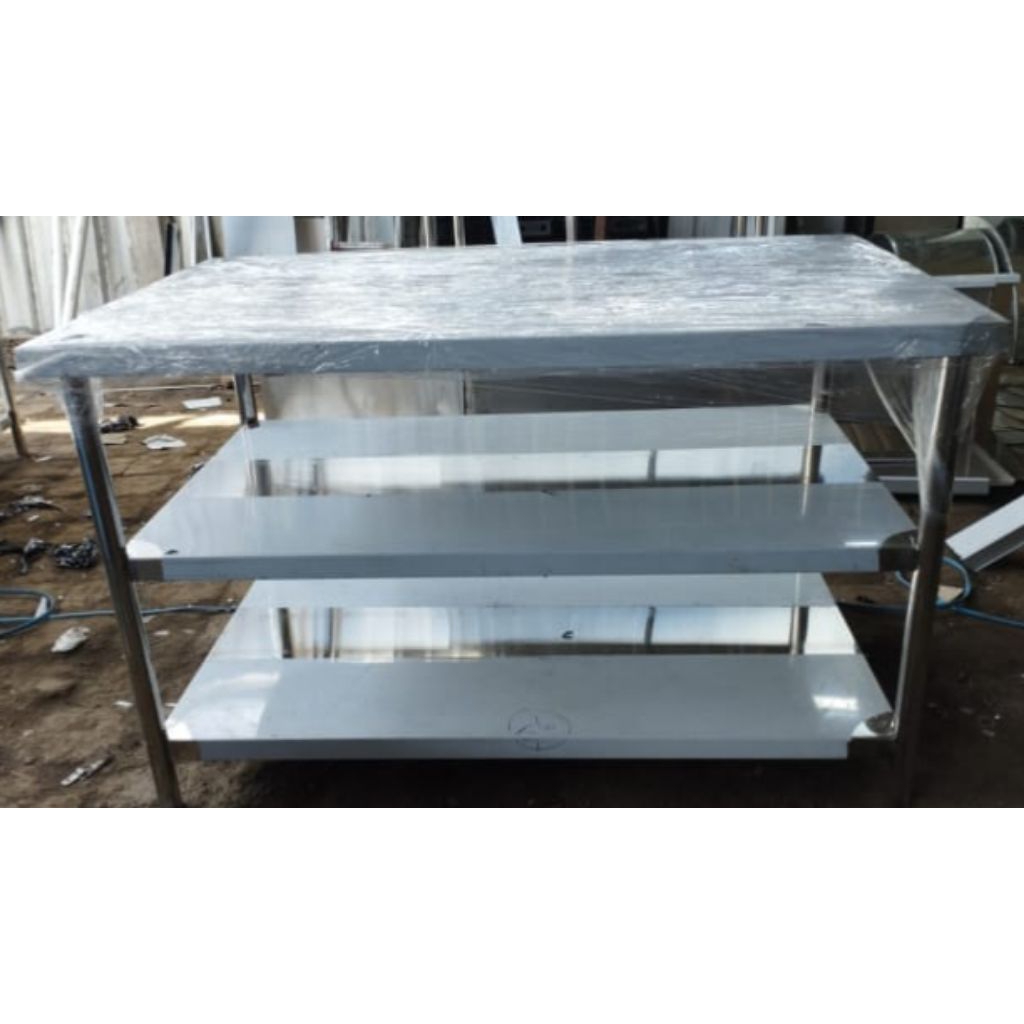 Meja 3 level uk 120x60x90 cm