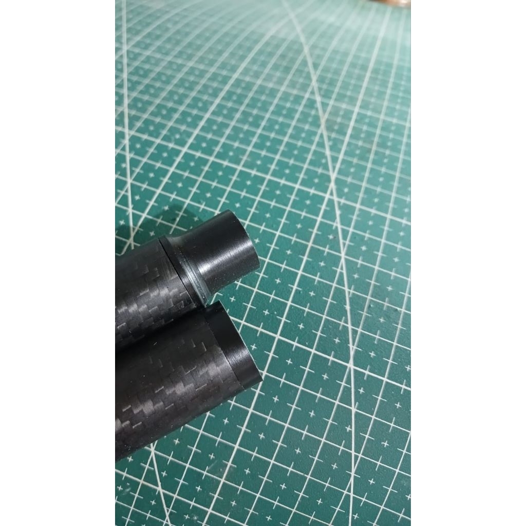 tutup srombong laras karbon bahan teflon