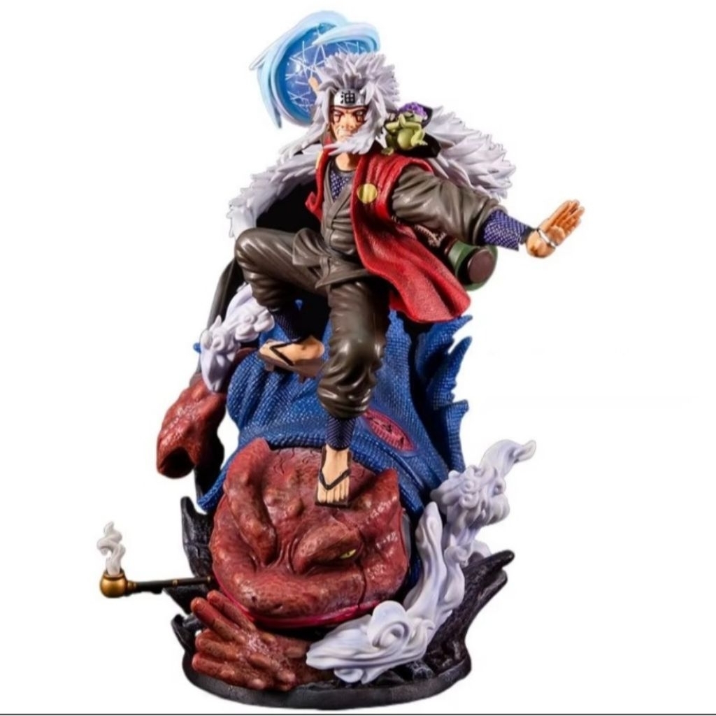 figure statue jiraiya katak gamabunta recast