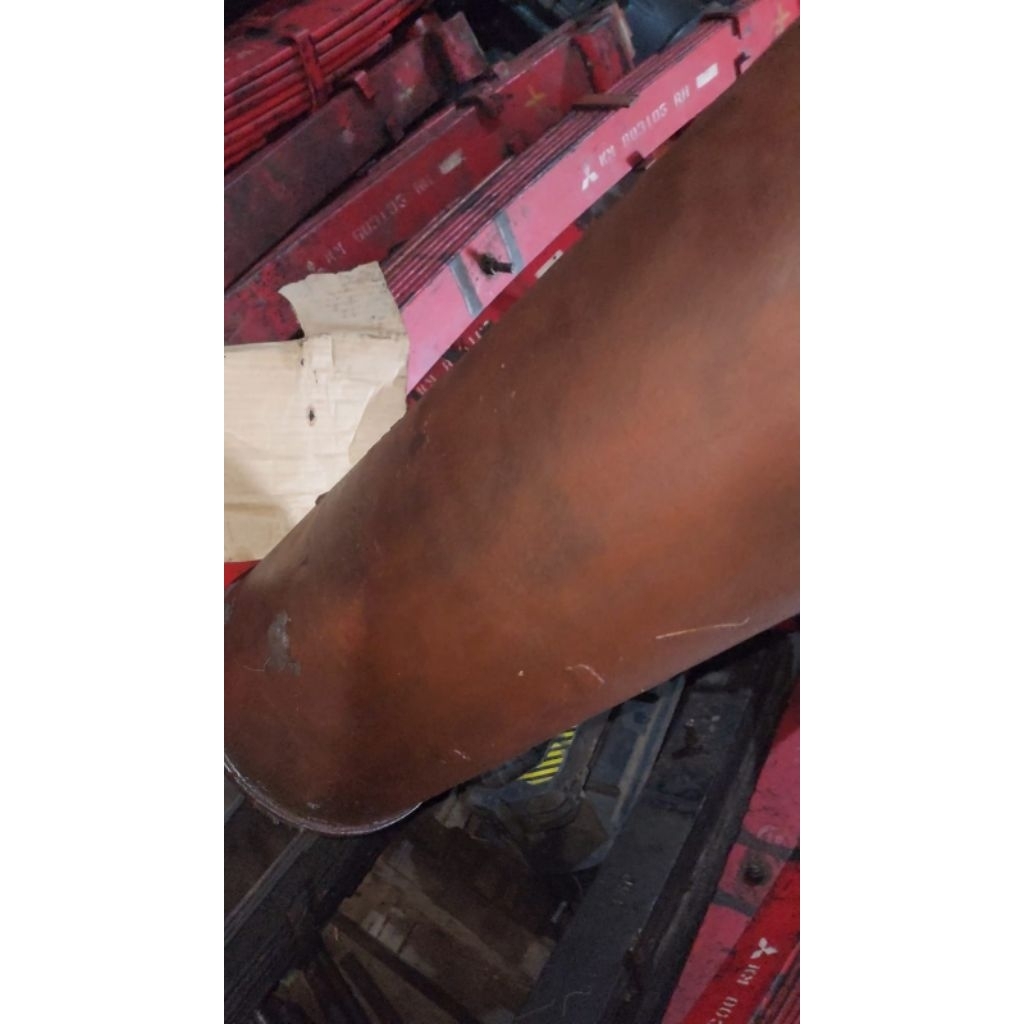 tabung knalpot canter ori