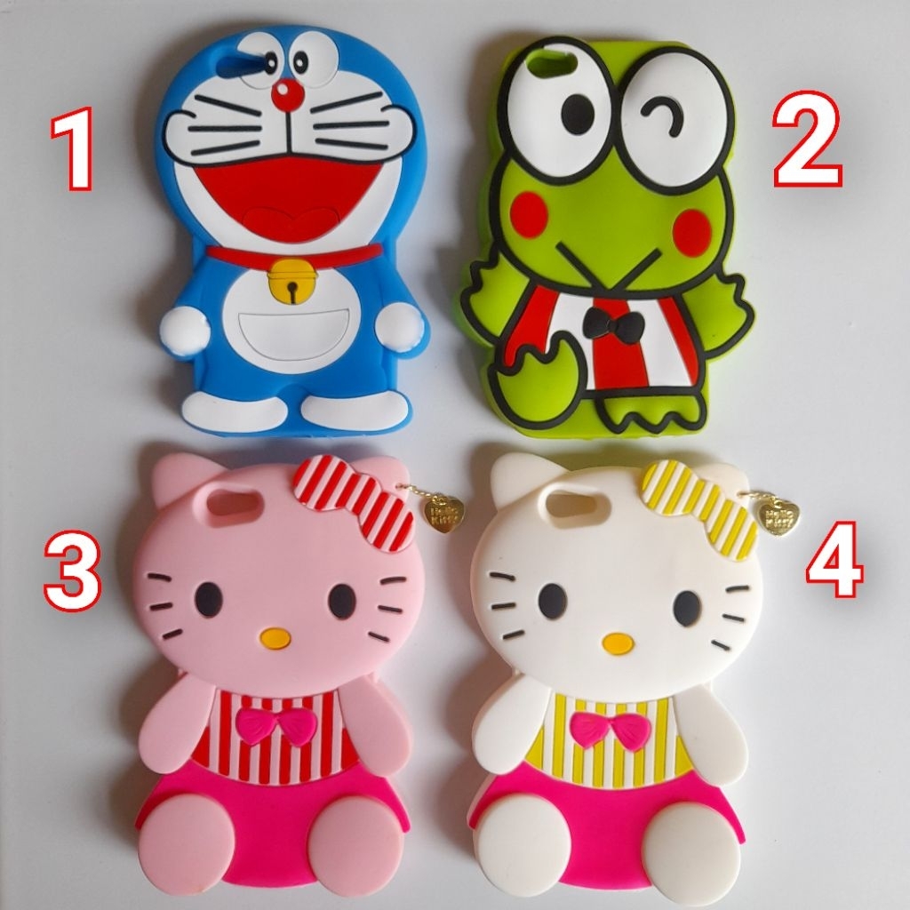 Vivo Y65 Y66 Y67 Y69 Case Softcase Boneka 3D Karakter