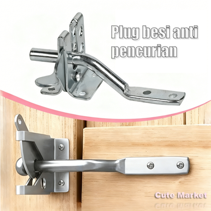 [READY] Besi Selot Kunci Pintu Otomatis Slot Pintu Kunci Selot Grendel Kunci Selot Pintu Kunci Selot