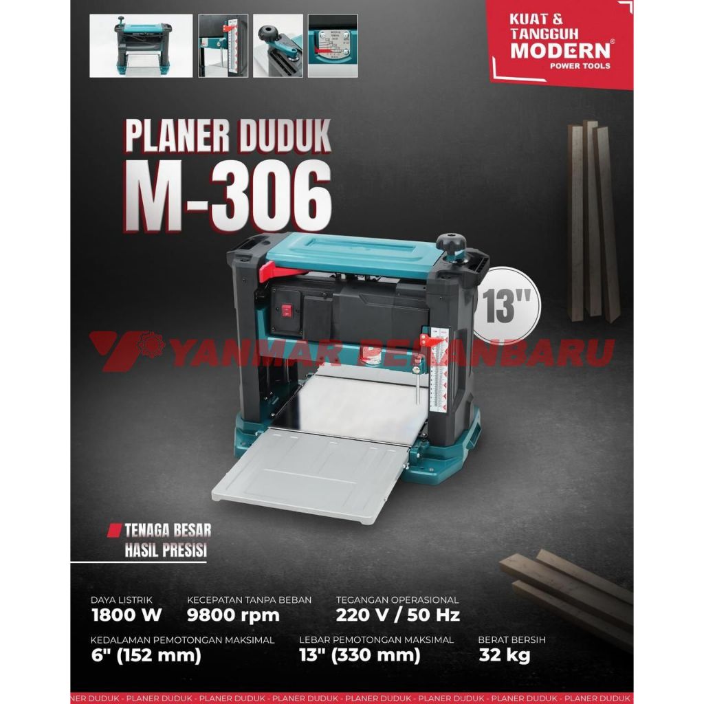 Mesin Planer Duduk Portable Planer MODERN M 306