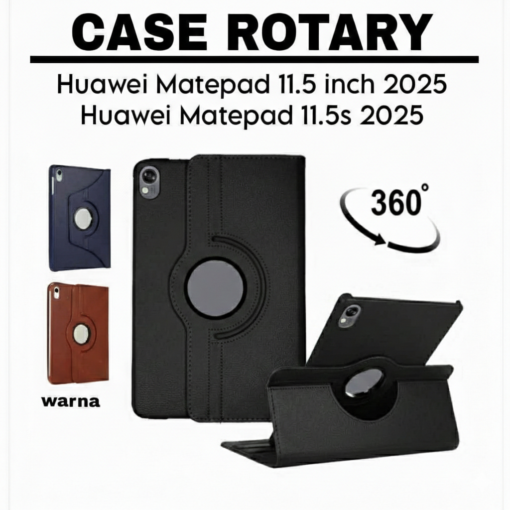 Sarung Rotary Huawei Matepad 11.5 inch 2025 / huawei matepad 11.5 s 2025 / case huawei matepad 11.5 