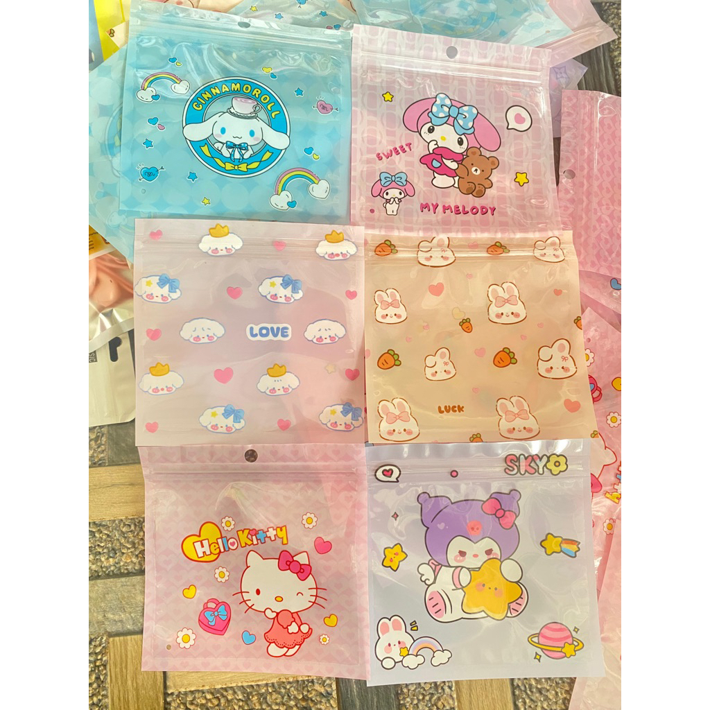 Pouch kecil mini lucu bagus zipper ziplock