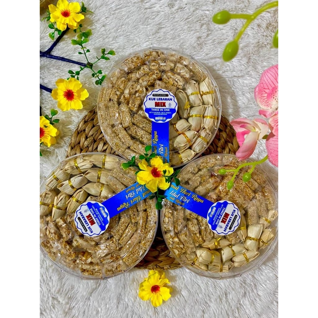 kue Geti Mix Madumongso 3 in 1 Harga 1 Toples