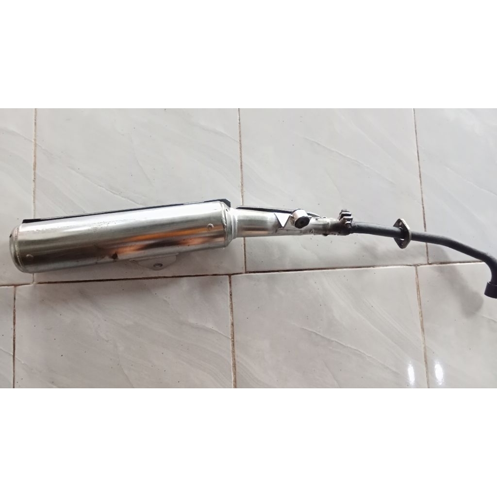 knalpot yamaha jupiter z burhan original bekas