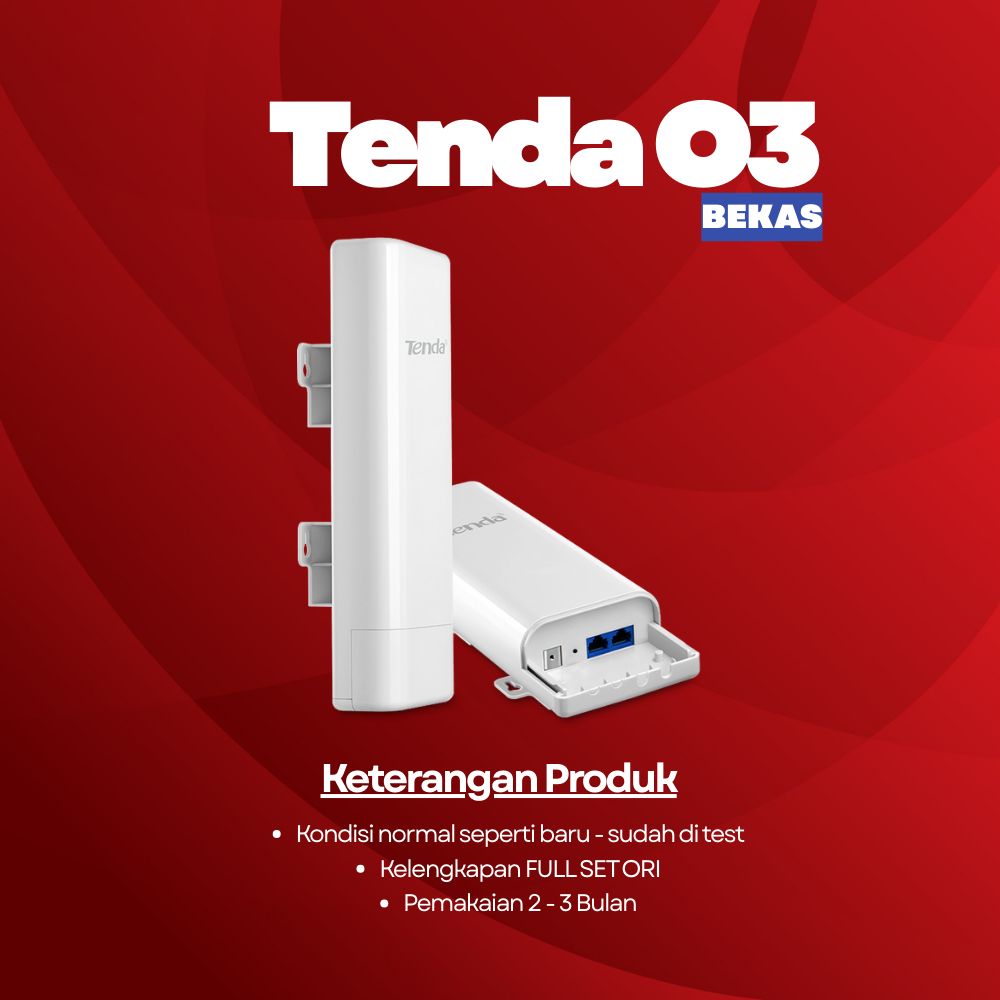 Tenda O3 5km BEKAS berkuaitas