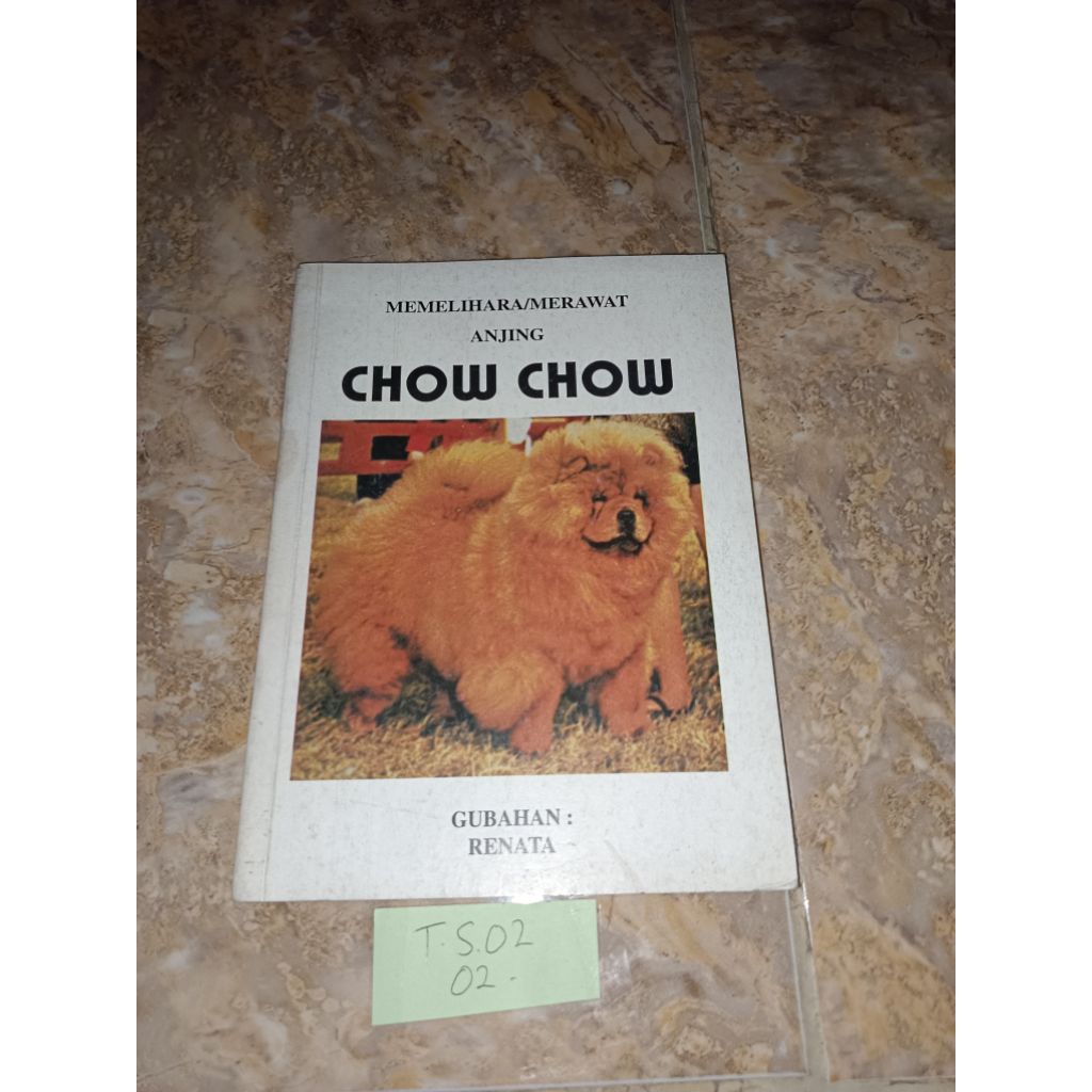 Buku Memelihara/merawat anjing Chow chow