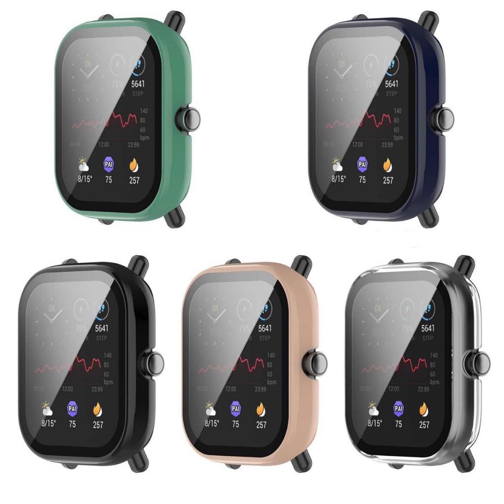 Case Pelindung Layar Tempered Glass / Bumper Amazfit GTS 2 Mini