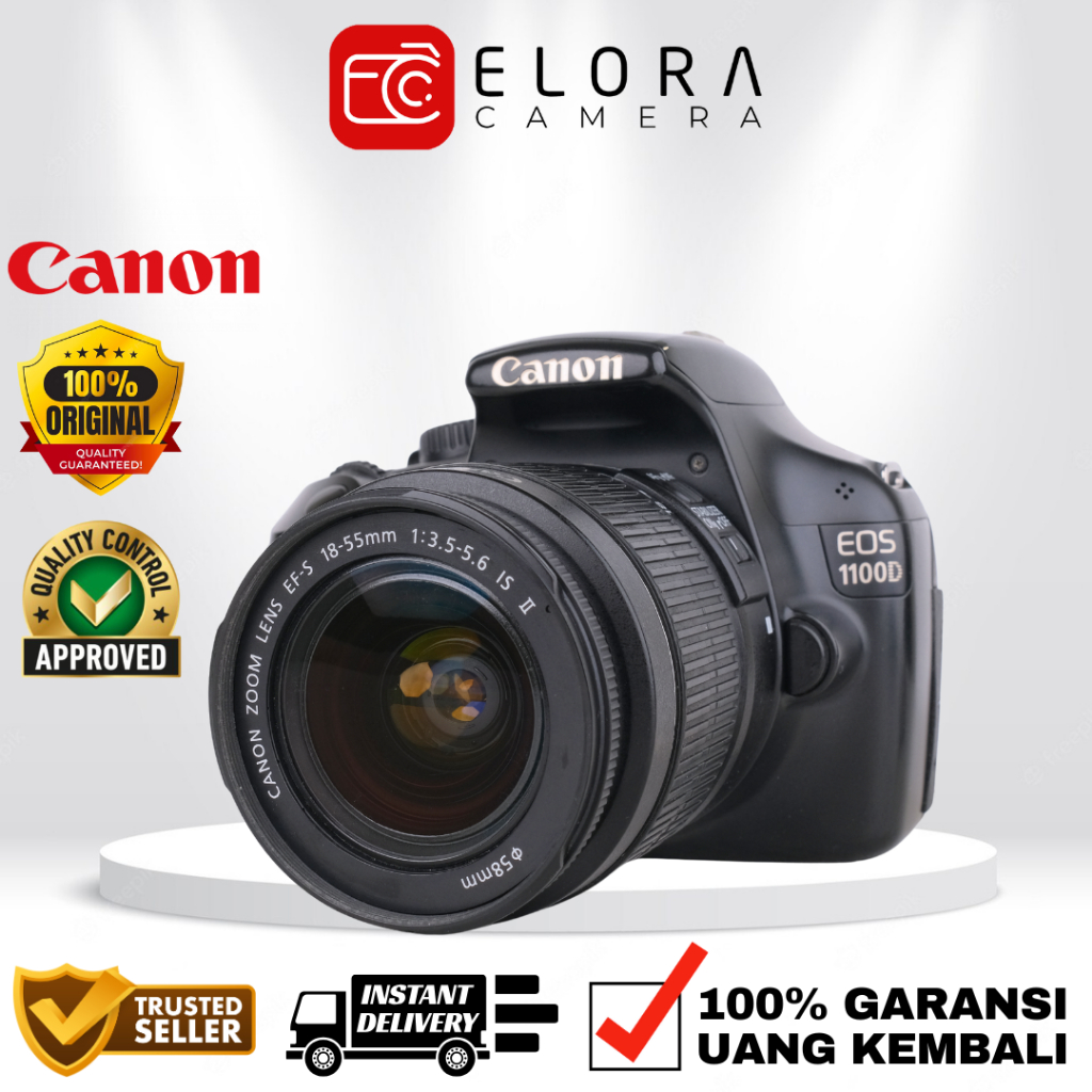 Canon EOS 1100D Kit 18-55mm / Kamera DSLR Canon EOS 1100 D Kit 18-55 mm / CANON 1100D 1100 D Kit