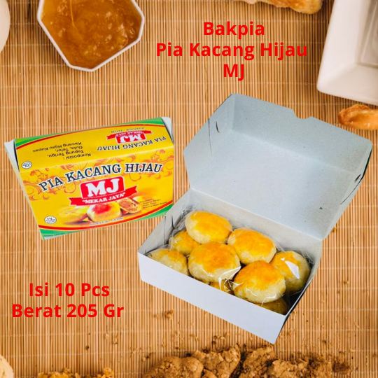 Promo Kue Pia | Kue Bakpia | Kering Pia | Kue Kering Bakpia Isi 10 Biji MJ