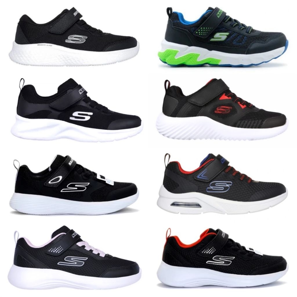 Sepatu Hitam Skechers Kids