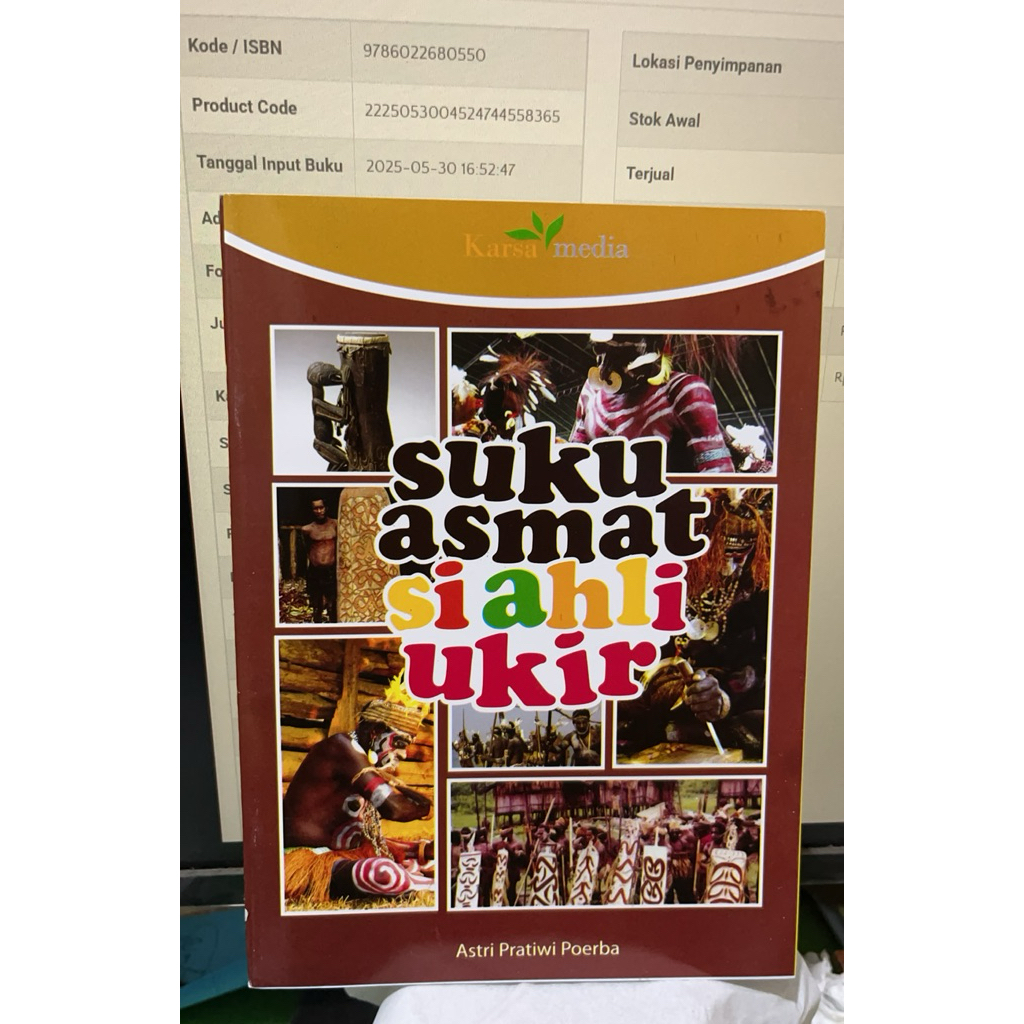 BUKU SUKU ASMAT SI AHLI UKIR