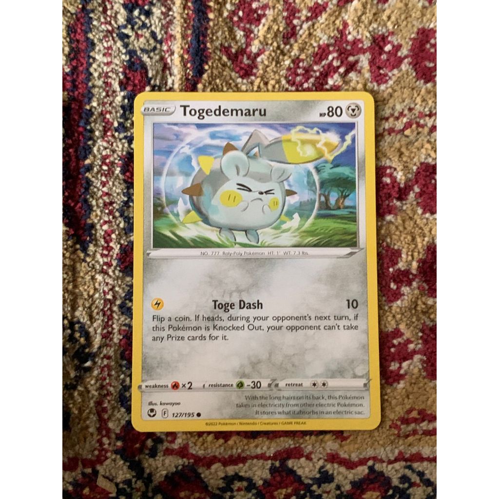 Togedemaru Pokemon English