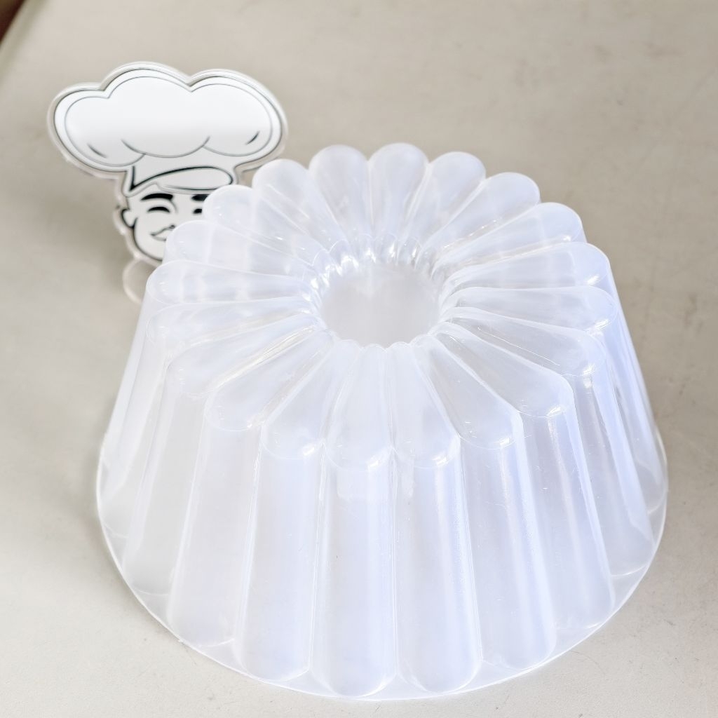 Cetakan 802 Agar / Cetakan Puding Polkadot 15,5Cm Plastik / Cetakan Agar Agar Polkadot 15,5Cm (Diame