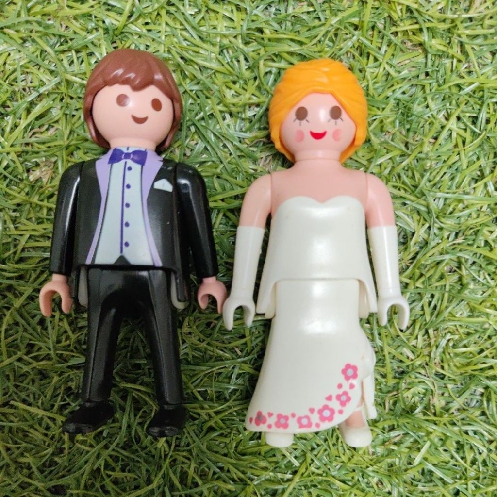 Boneka Figur Sepasang pengantin