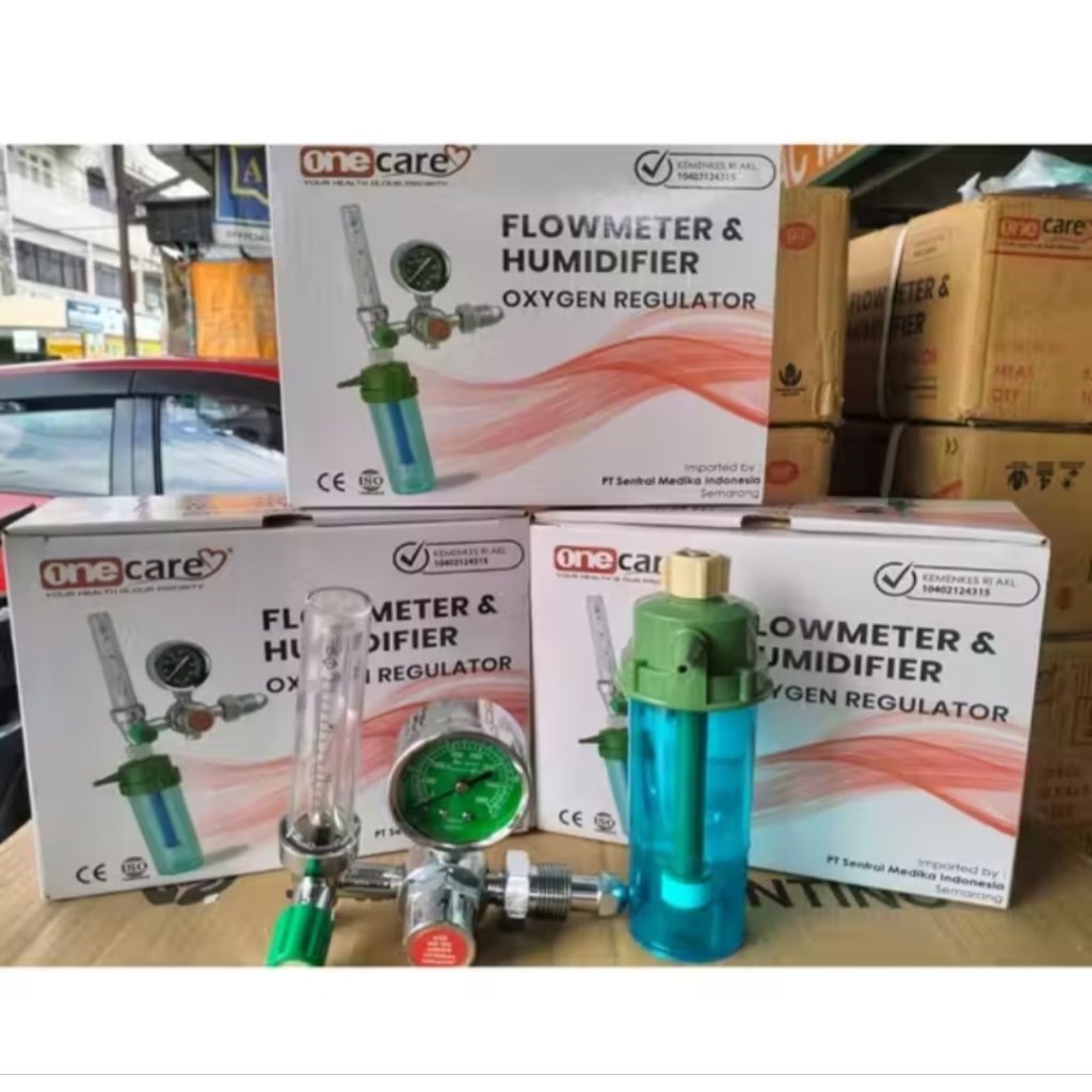 Regulator Oxygen/Flowmeter Humidifier Oxygen Regulator Onecare