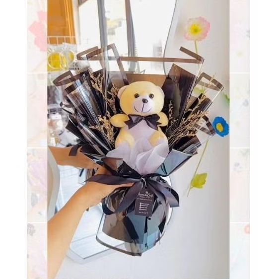 BUKET BONEKA WISUDA||BUKET UANG MURAH||BUKET KECIL||BUKET BONEKA