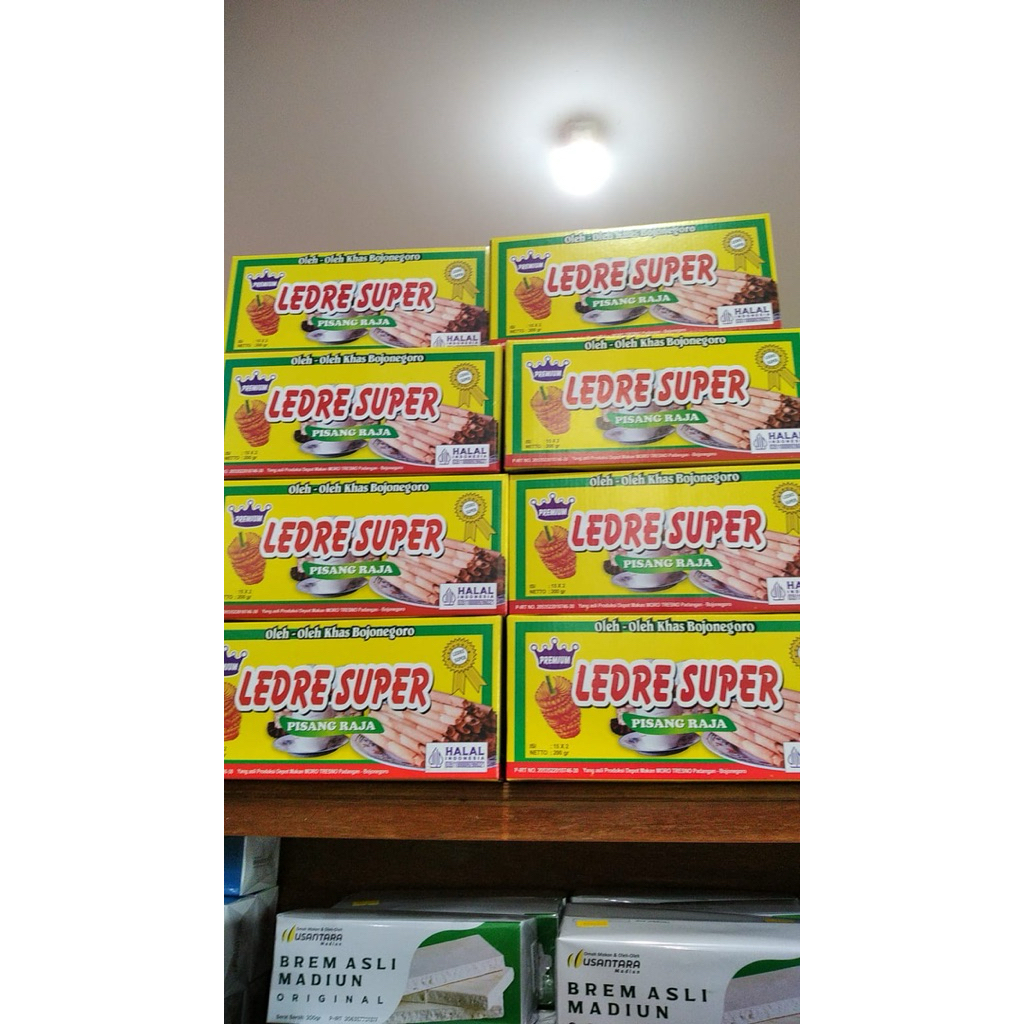 Ledre Super Pisang Raja Oleh oleh khas Bojonegoro