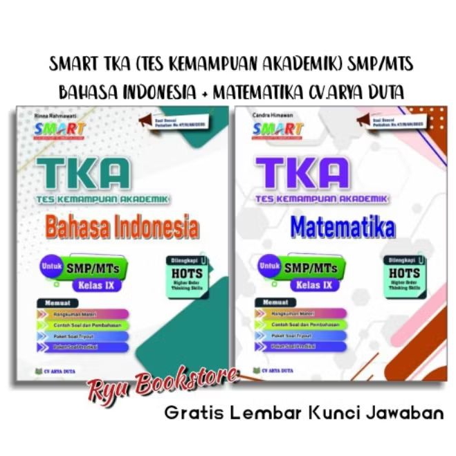 Buku Soal SMART TKA SMP/MTs CV.ARYA DUTA