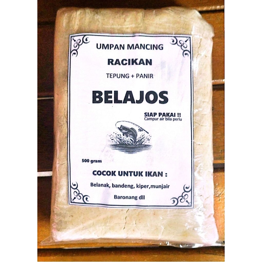 Umpan Mancing - Umpan Belanak Siap Pakai Anti Ambyar Dijamin Gacor 500g Belajos
