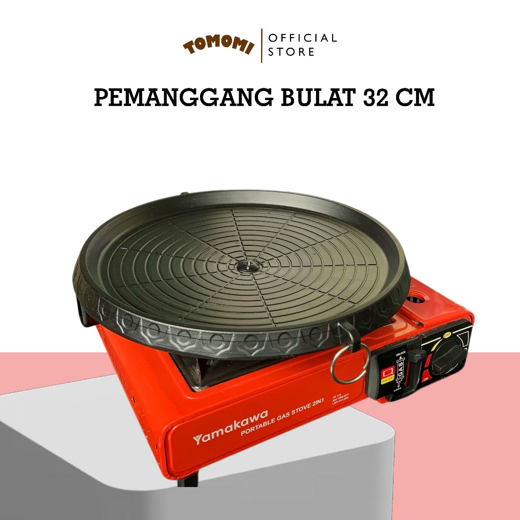 Panggangan Bulat 32 cm / Alat Bakar Serbaguna Grill Pan Original