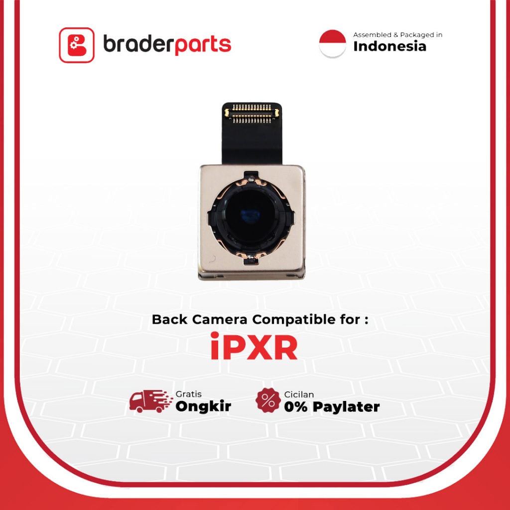 BraderParts Kamera Belakang Back Camera For Iphone XR