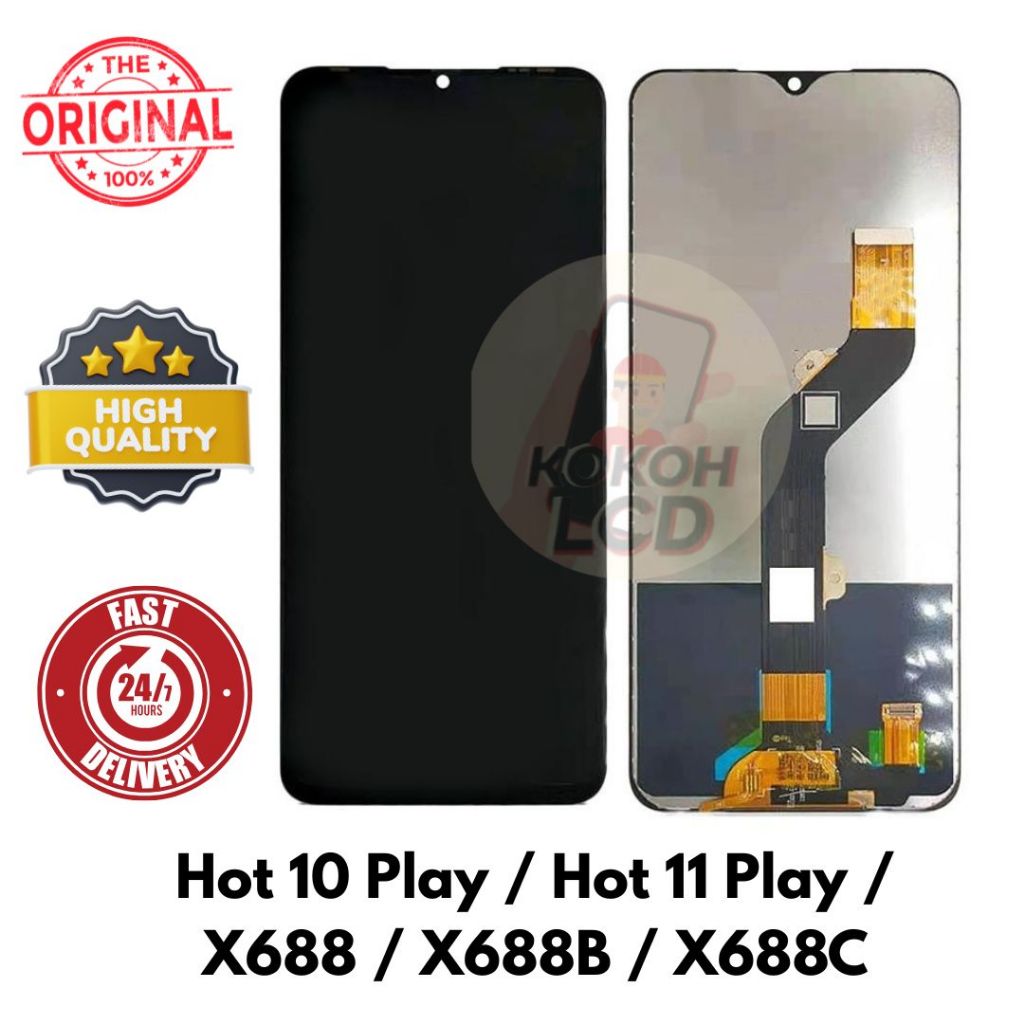 LCD INFINIX HOT 10 PLAY/HOT 11 PLAY