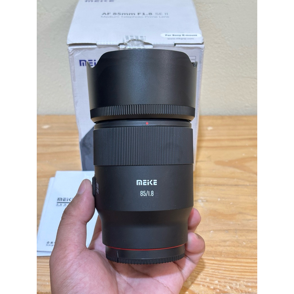 Lensa Meike 85mm F1.8 SE II Like New For Sony