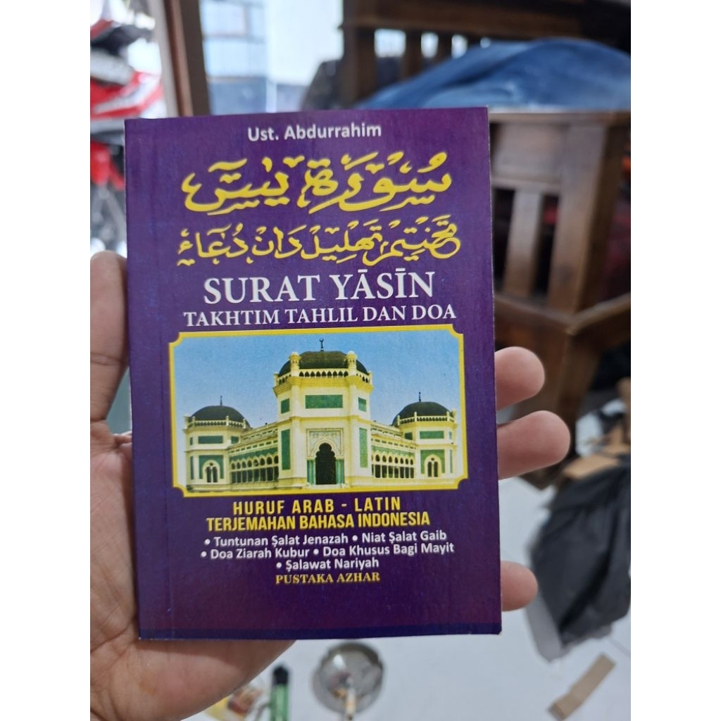 BUKU SURAT YASSIN TAHLIL, TAHTIM DAN DOA 128 HALAMAN