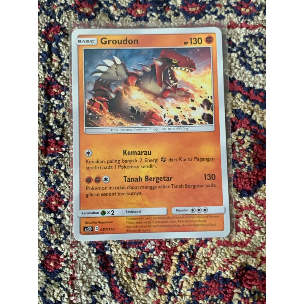 Groudon Pokemon Indonesia