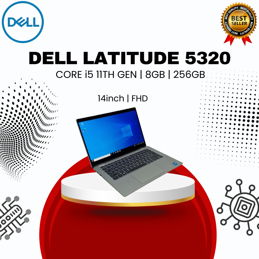 Laptop Dell Latitude 5320 i5 Gen-11Th Second Original