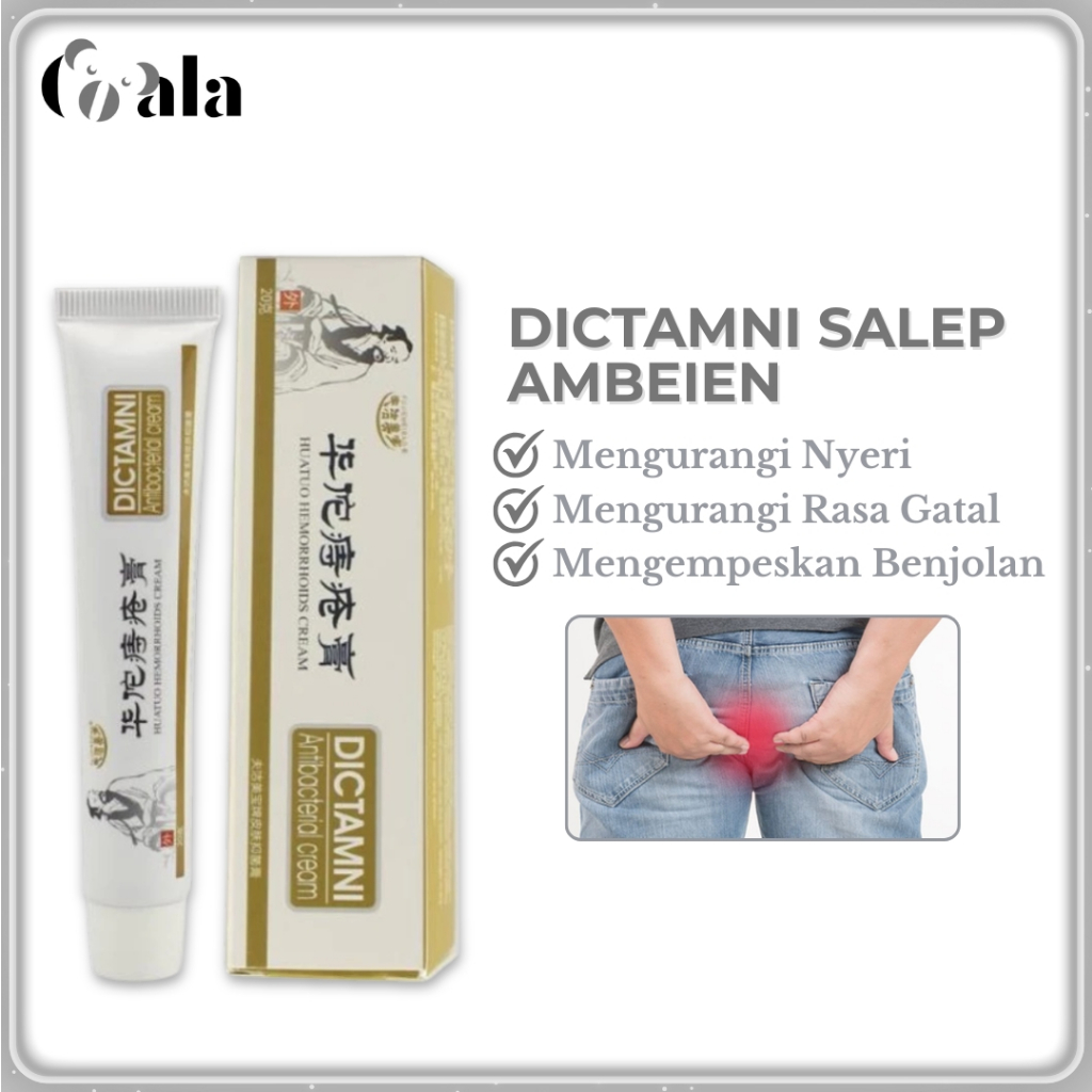 Salep Dictamni Huatuo Cream Obat Wasir Herbal Cina Mengatasi Ambeien XX096