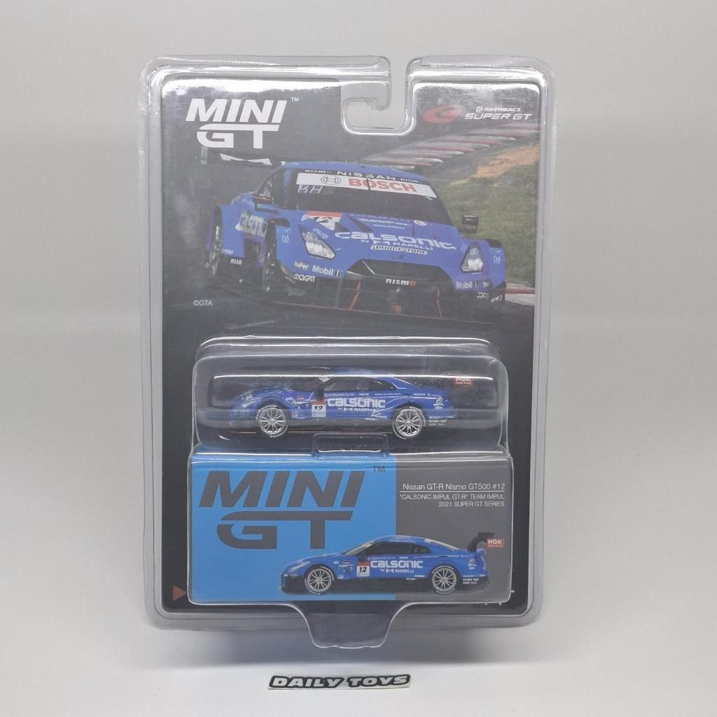 Mini GT Nissan GTR Nismo GT500 CALSONIC Blister