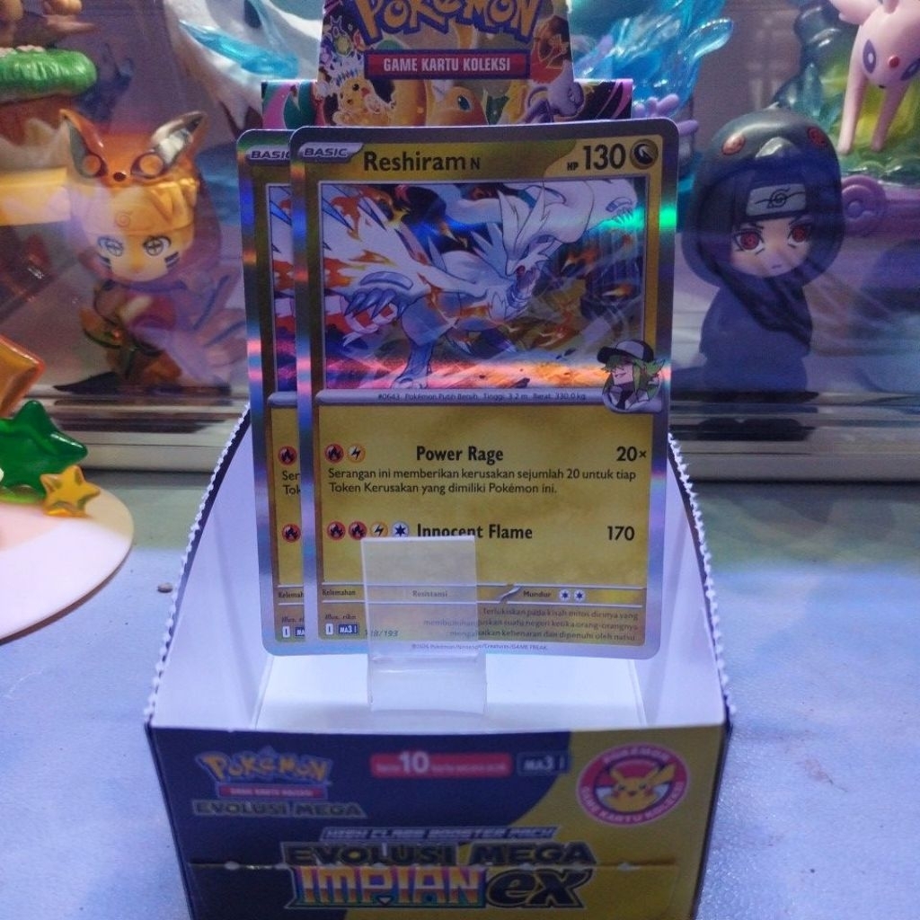 RESHIRAM N HOLO MEGA IMPIAN