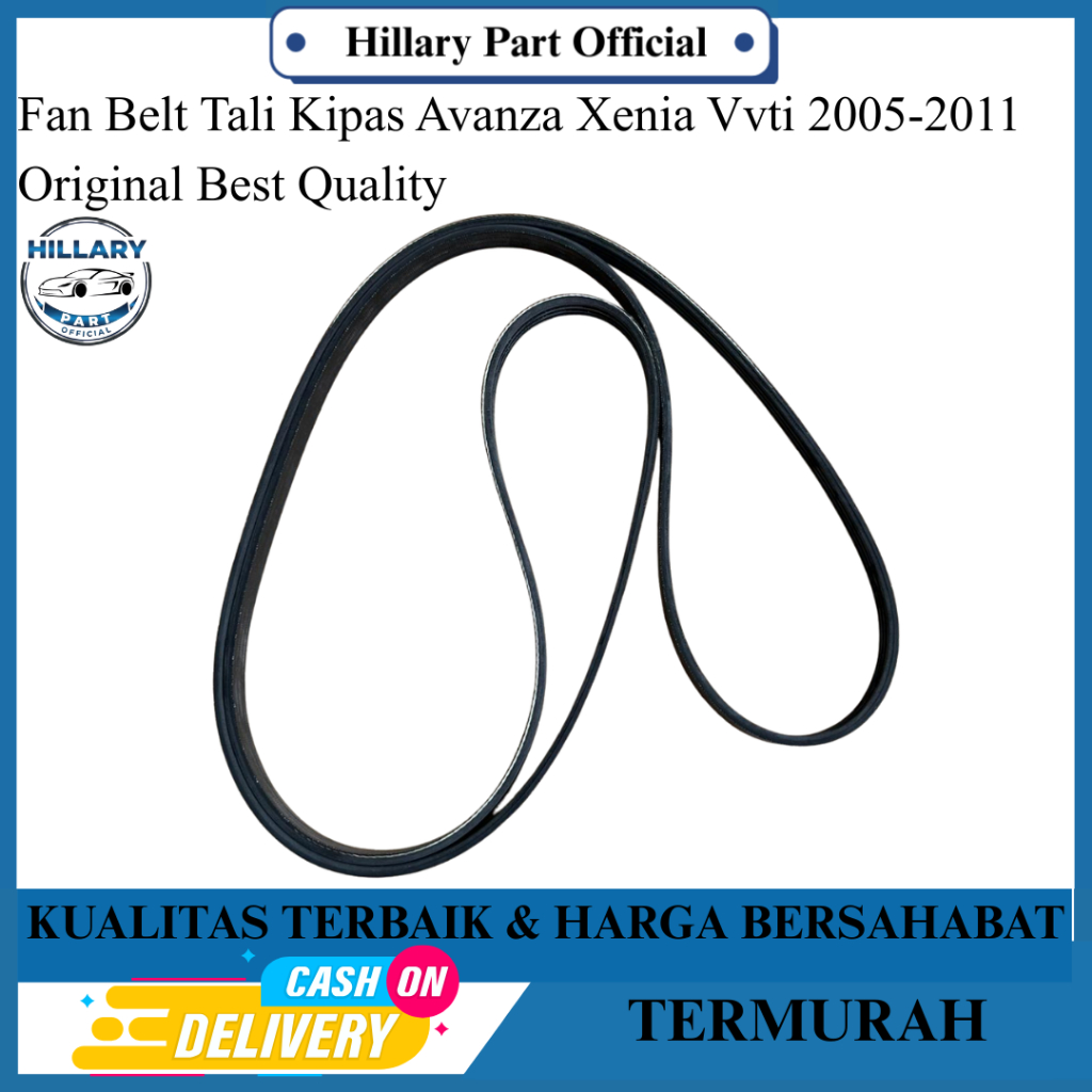 Fan Belt Tali Kipas Avanza Xenia Vvti 2005-2011 Original