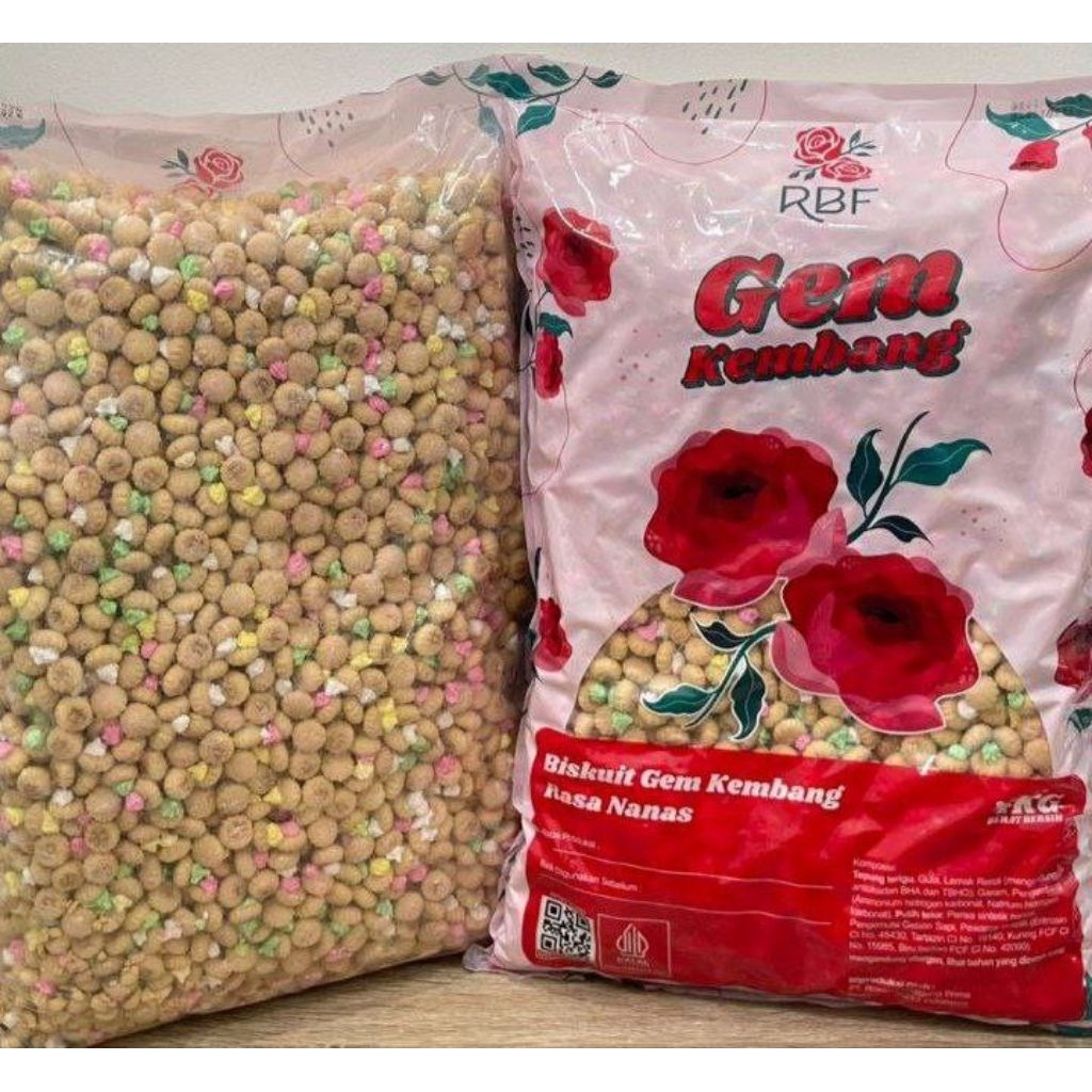 Biskuit gem rose 1 ball 4kg Promo