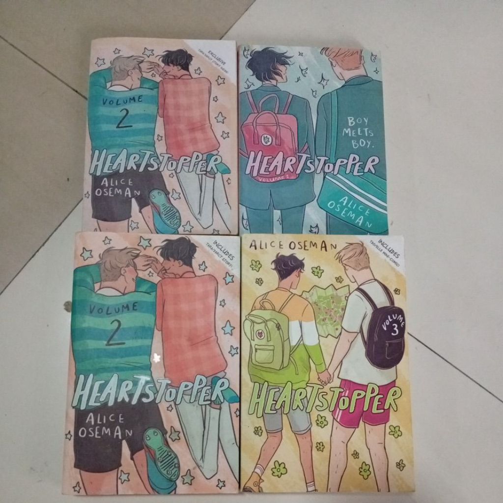 HEARTSTOPPER ALICE OSEMAN ADA 4BUKU