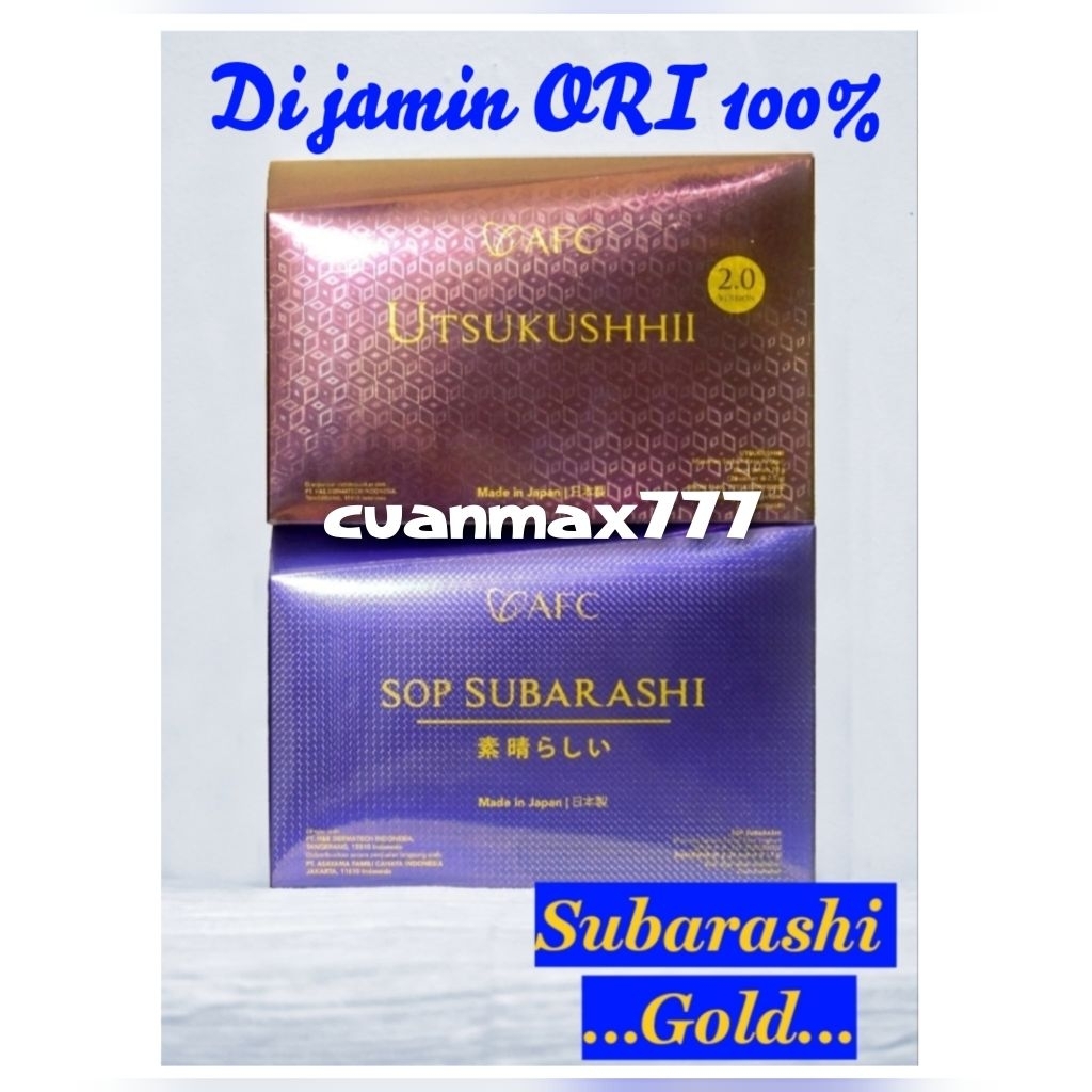 SUBA GOLD + UTSU GOLD MIX 2 BOX EXP TERBARU