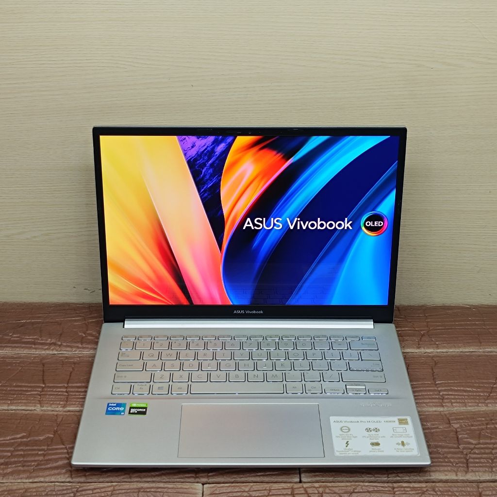 Laptop Asus Vivobook Pro 14 OLED Intel Core i5-11300H RAM 8GB SSD 512 GB GTX 1650 GEN11 90Hz SRGB 10