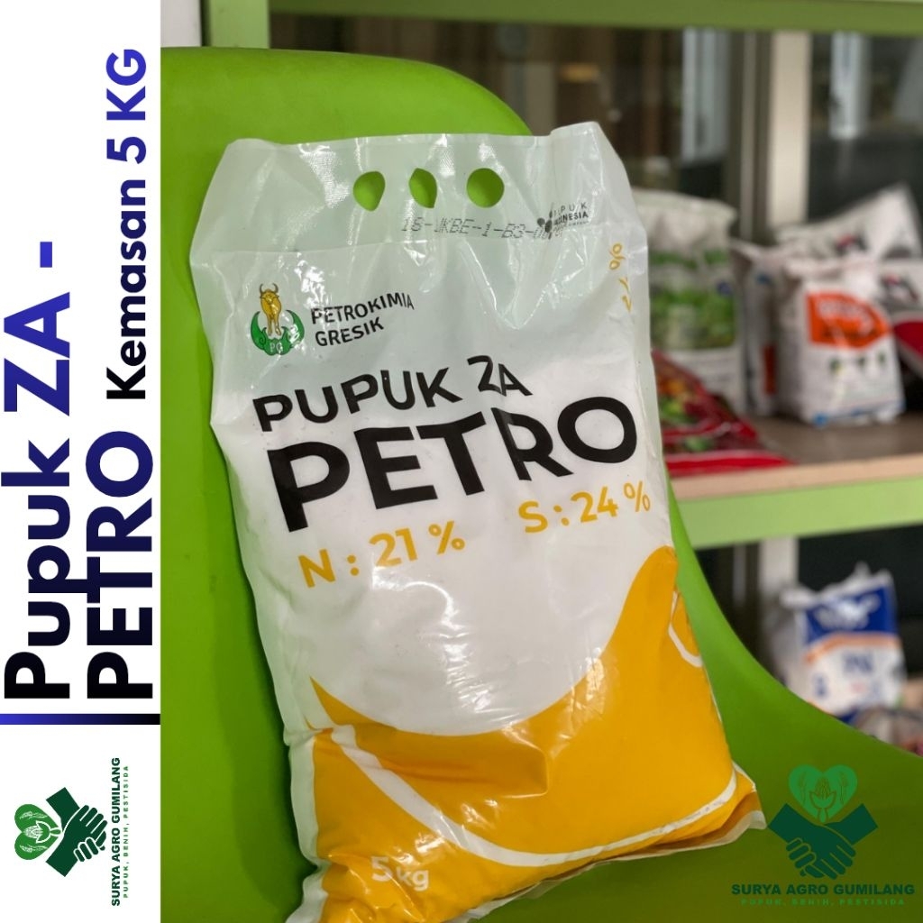 Pupuk ZA Petro kemasan 5kg | Pupuk ZA Petrokimia | Pupuk ZA | ZA Petrokimia