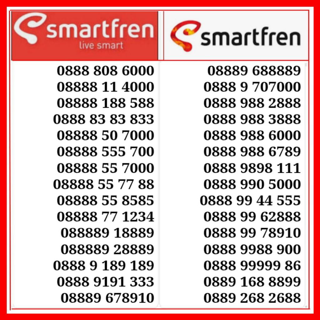 nomor cantik smartfren